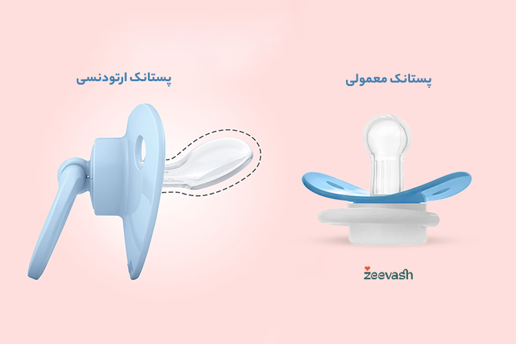تفاوت پستانک ارتودنسی و معمولی